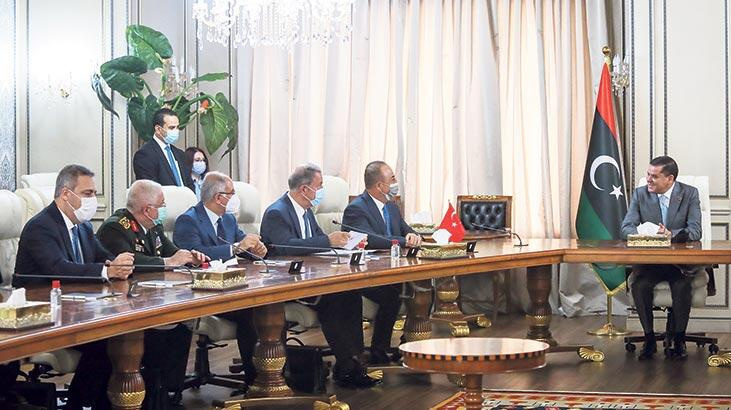 Libya’ya sürpriz destek ziyareti