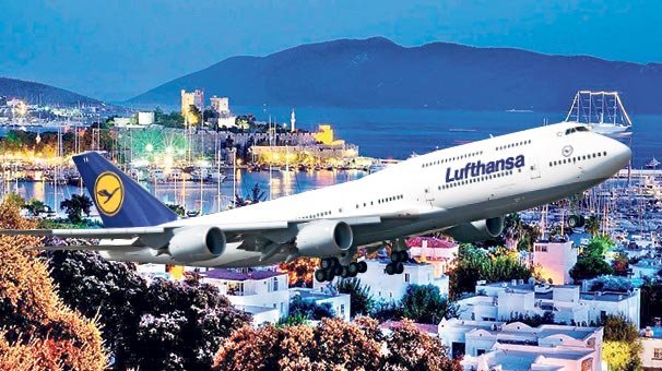 Lufthansa yazın Bodrum’a uçuyor