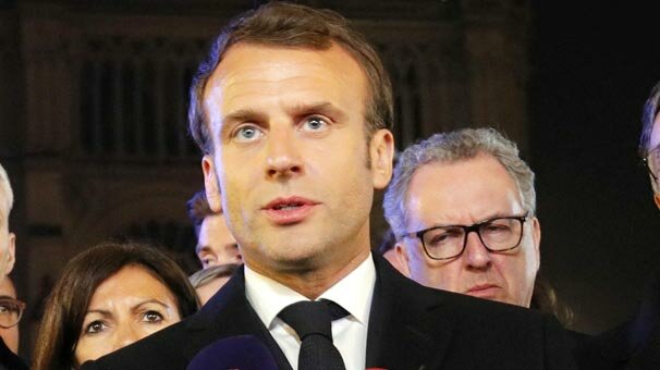 Macron: Savaş tam olarak kazanılmasa da en kötüsü yaşanmadı