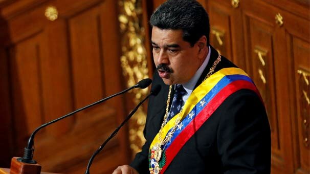 Maduro'dan flaş açıklama: 5 milyar dolarımız rehin alındı