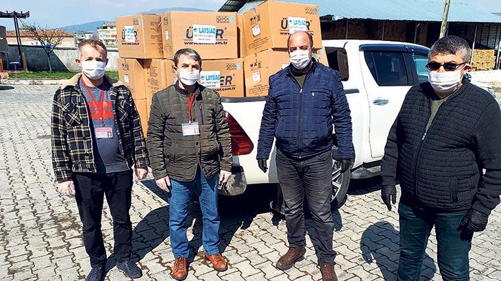 Mağdur esnafa yardıma koştular