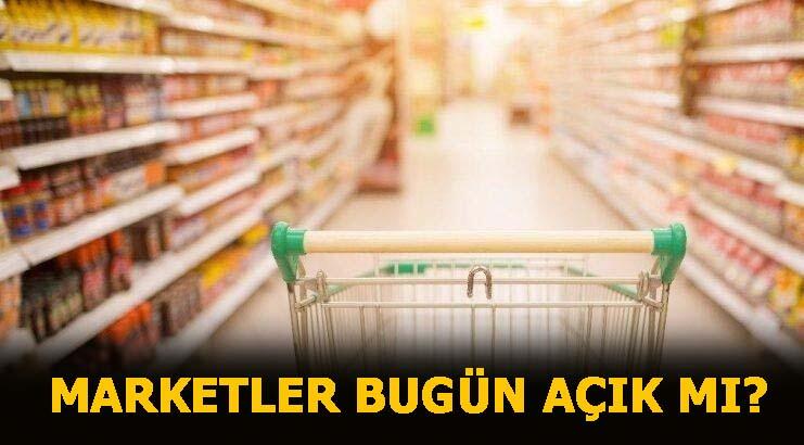 Marketler bugün açık mı? 2 Mayıs cumartesi günü sokağa çıkma yasağında marketler ve bakkallar açık mı? Marketlerin çalışma saatleri nedir?