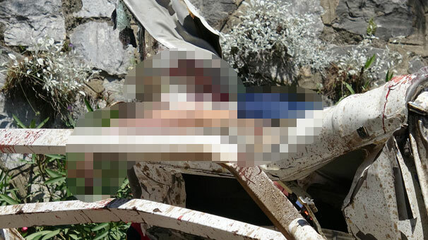 Marmaris'te korkunç kaza! 2 ölü 1 yaralı