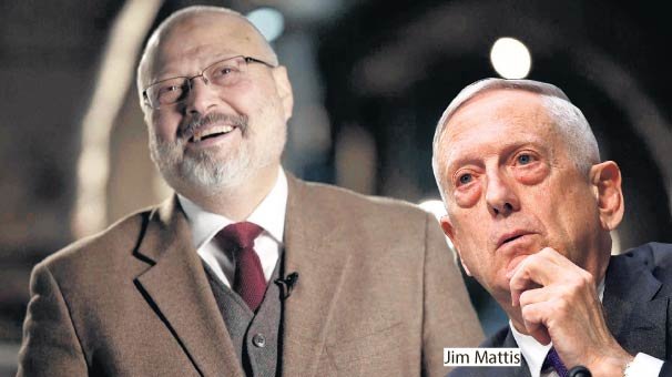 Mattis’ten Suudilere Kaşıkçı çağrısı