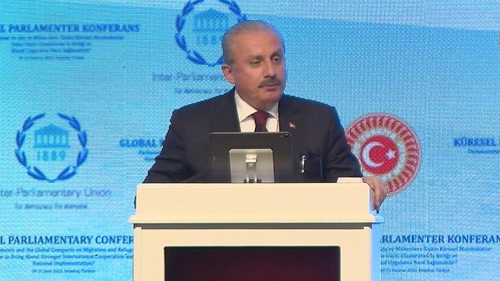 Meclis Başkanı Şentop: Birçok devlet göç ve mülteci sorununu görmezden gelmeye devam ediyor