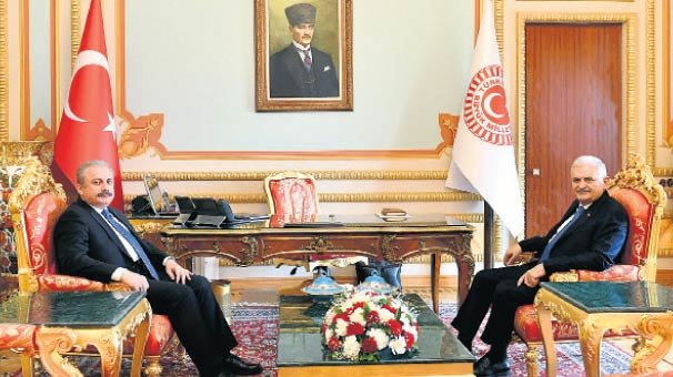 Meclis’te halef selef buluşması
