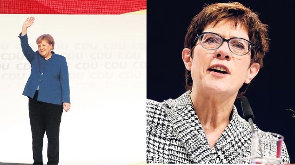 Merkel veda etti