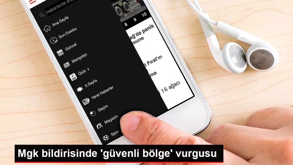 Mgk bildirisinde 'güvenli bölge' vurgusu