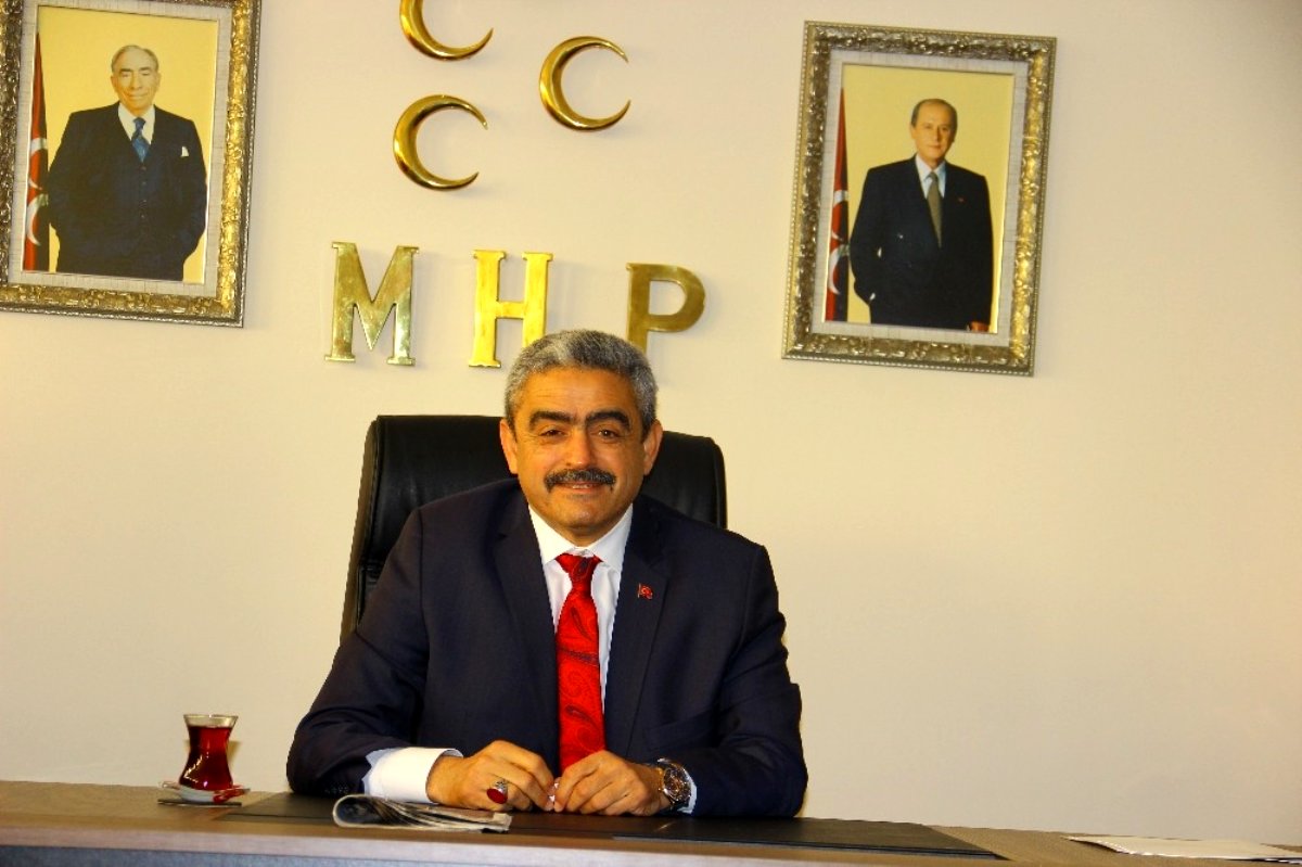 MHP İl Başkanı Alıcık: Her dava arkadaşımızla kucaklaşıp helalleşmeye hazırız