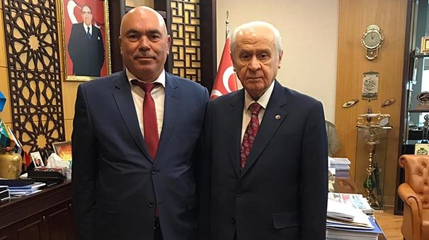 MHP Lideri Bahçeli Başkan Aslan'ı yeniden aday gösterdi
