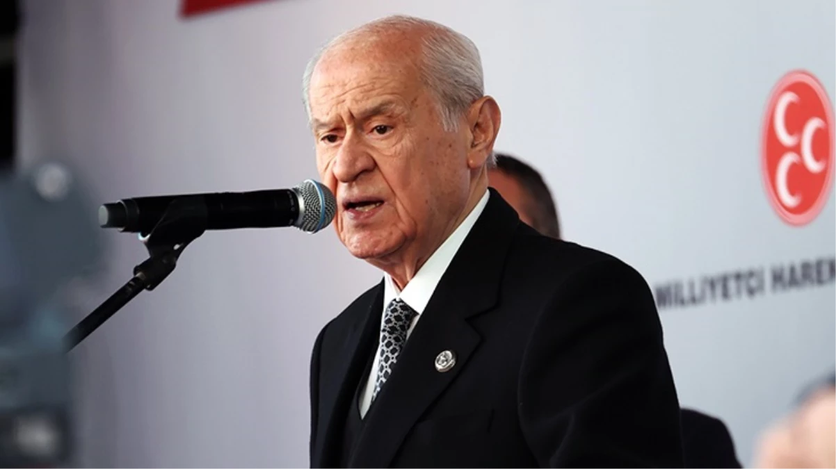 MHP lideri Bahçeli: 