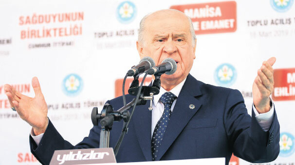 MHP Lideri Devlet Bahçeli: Üçlü çete püsküllü beladır