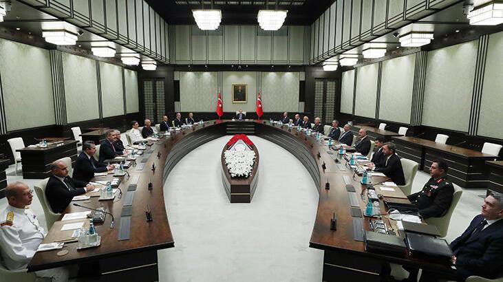 Milli Güvenlik Kurulu, Cumhurbaşkanı Erdoğan başkanlığında toplandı