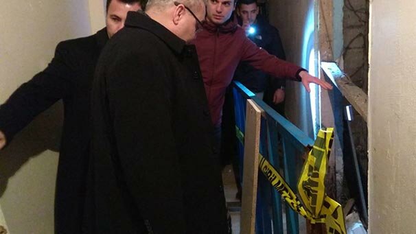 Misafirliğe gittiği evde feci şekilde can verdi