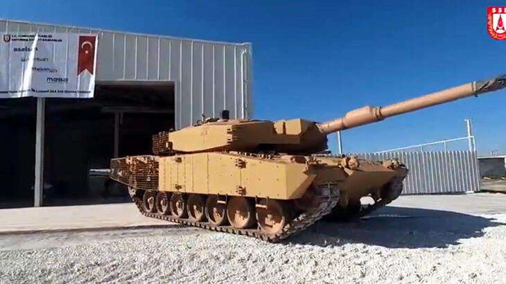 Modernize edilen Leopard 2A4 tanklar Mehmetçiğin hizmetinde
