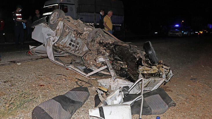 Muğla'da feci kaza: 1 ölü, 4 yaralı