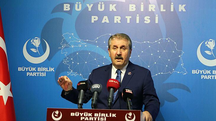 Mustafa Destici: Bir an önce terör örgütünün partisi kapatılmalı