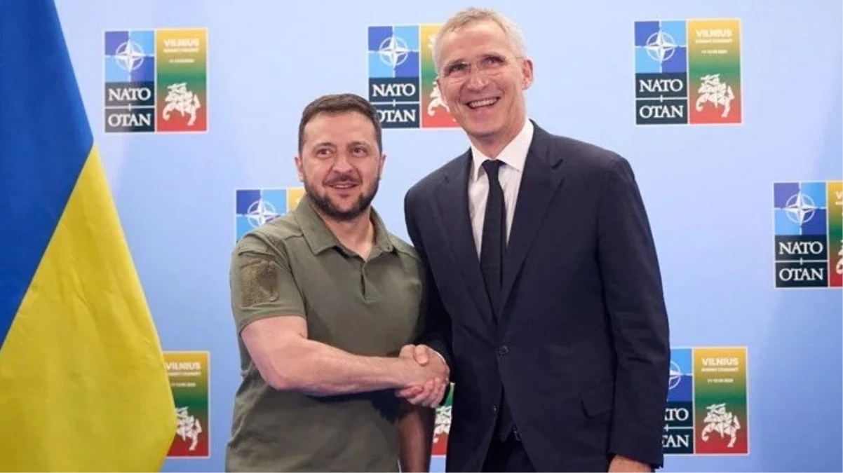 NATO Zirvesi'nde konuşan Zelenski'den dünyaya mesaj! Olumlu konuşsa da bir 
