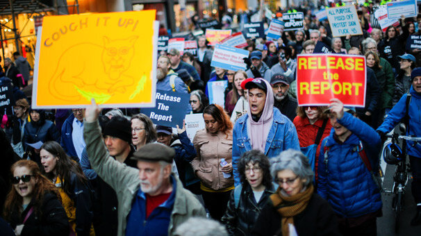 New Yorklular sokağa çıktı