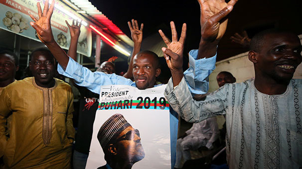 Nijerya'da Muhammed Buhari yeniden seçildi