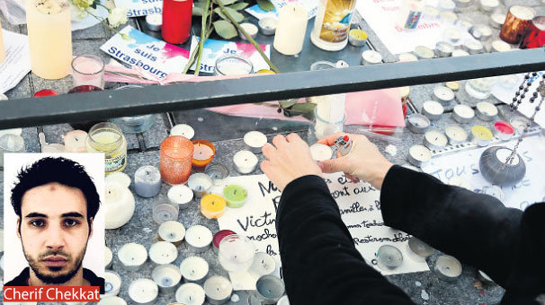 Noel pazarı saldırganı Strasbourg’da öldürüldü