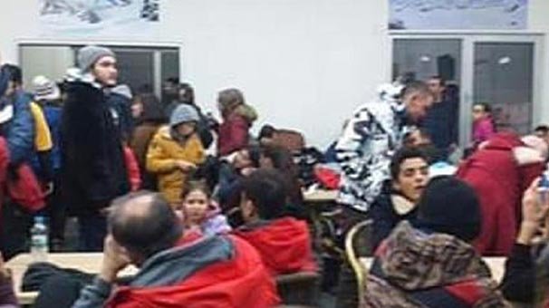 O ilimizde yaklaşık 200 kişi mahsur kaldı