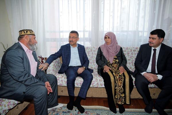 Oktay'dan Yeni Zelanda şehidinin ailesine ziyaret!