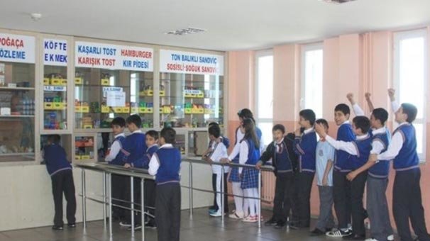 Okul kantinlerinde yeni dönem
