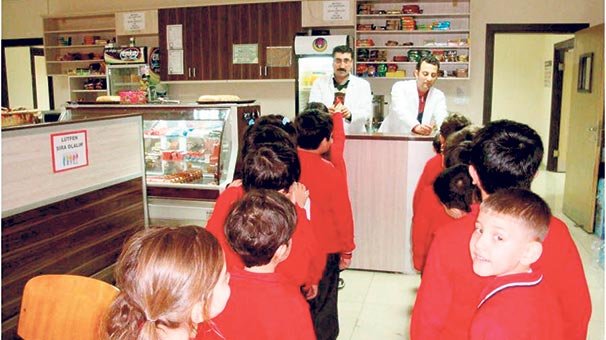 Okul kantinlerine üç koldan  denetim