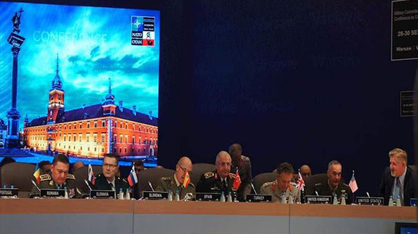 Orgeneral Güler ABD'li mevkidaşı Dunford ile görüştü