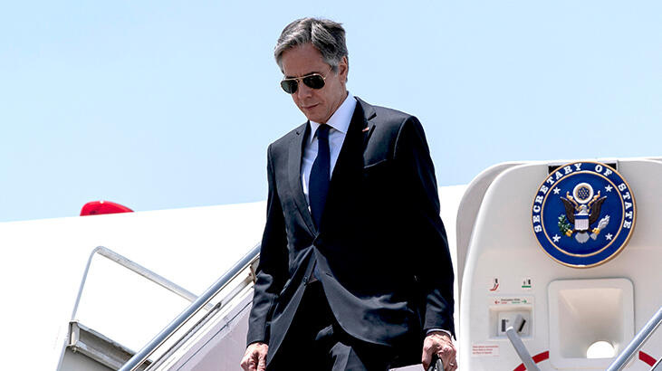 Ortadoğu turuna çıkan Blinken Mısır'da