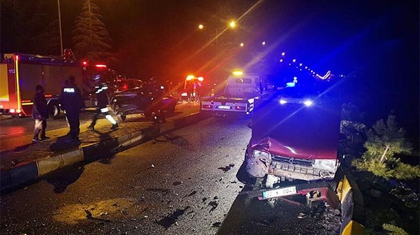 Ortalık savaş alanına döndü! Feci kaza