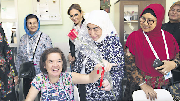 ‘Özel’ öğrencilere anlamlı ziyaret