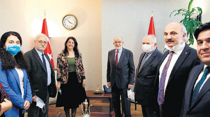 PKK sözcüsü HDP'nin Muhalefet turunda ilk görüşmesi SP ile
