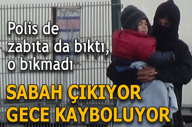 Polis ve zabıta bıktı, o bıkmadı