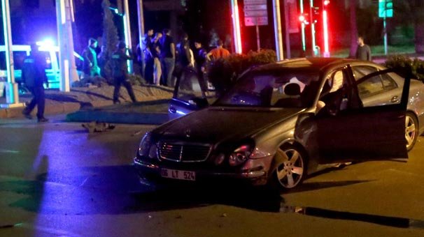 Polisin 'dur' ihtarına uymayınca ortalık bir anda karıştı