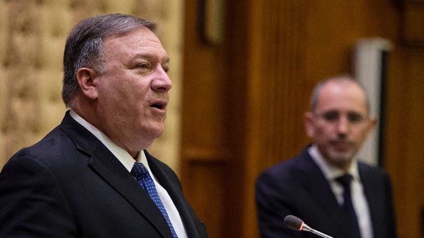 Pompeo Ürdün'den mesajı verdi: İran'a yönelik baskılar iki katına çıkacak