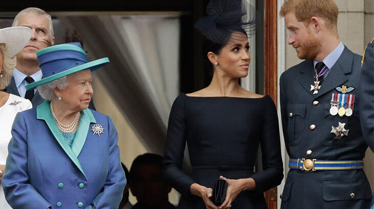 'Prens Harry ve Meghan Markle'ın çocuklarına verdiği isim Kraliçe'ye kabalık'
