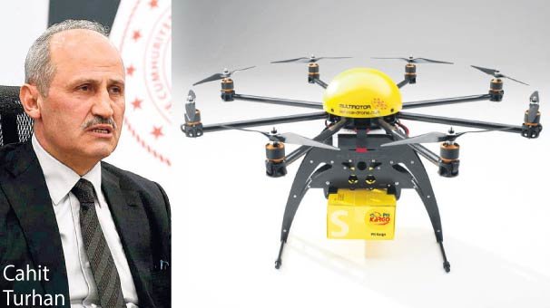 PTT drone ile kargo taşımaya başlayacak
