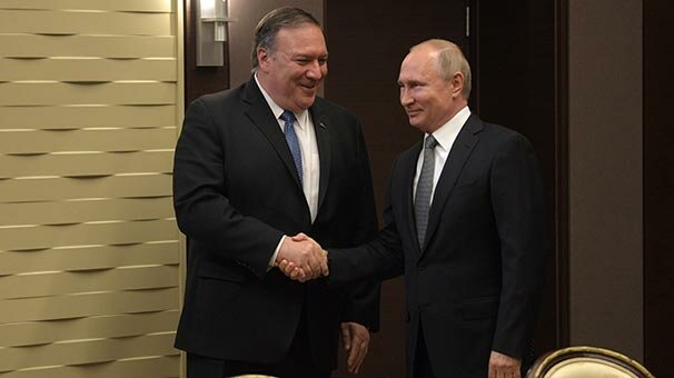 Putin ve Pompeo arasında kritik görüşme gerçekleşti