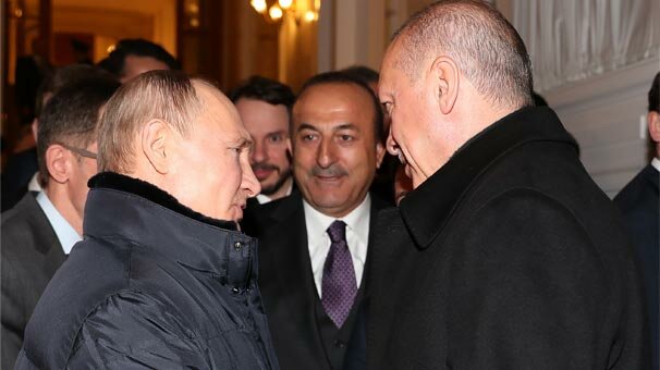 Putin'den Cumhurbaşkanı Erdoğan'a sıcak uğurlama!