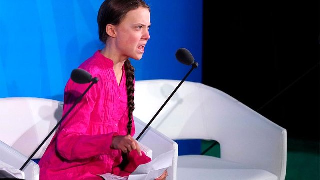 Putin'den genç iklim aktivisti Thunberg'in konuşmasına 