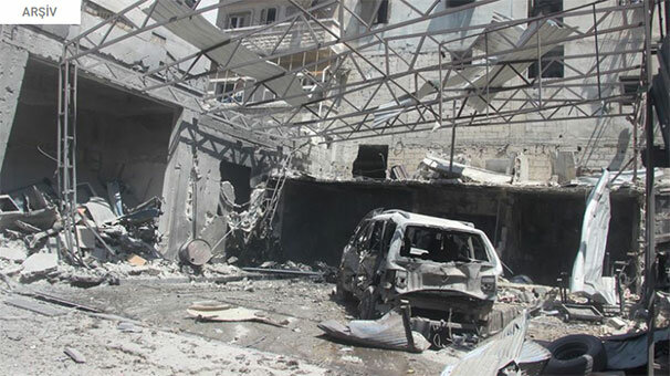 Rakka'da bomba yüklü araç saldırısı