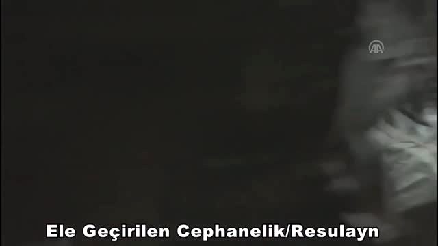 Rasulayn'daki arama-tarama faaliyetlerinde Terör örgütü PKK/YPG'ye ait cephanelik ele geçirildi