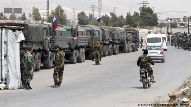 Rus askeri polisi Suriye'nin kuzeyinde