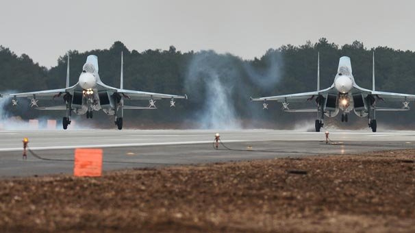 Rusya bu görüntüleri servis etti! Ve başladı