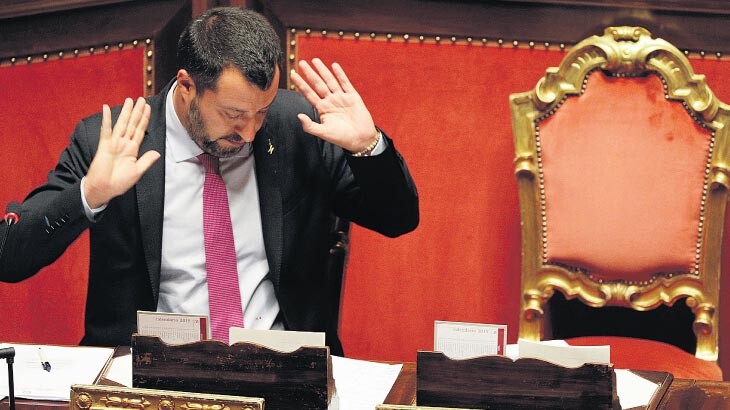 Salvini’ye ‘mermili mektup’