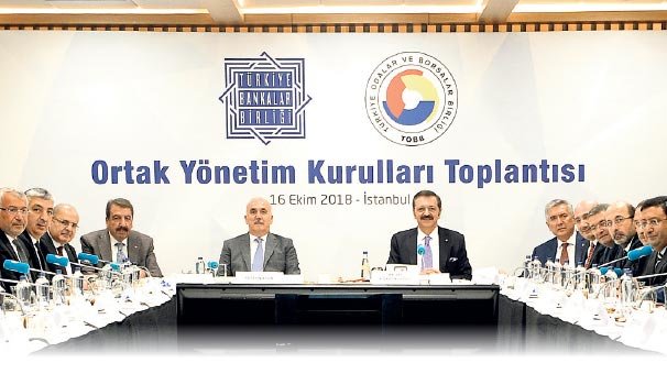 Sanayici ve bankacılar el ele