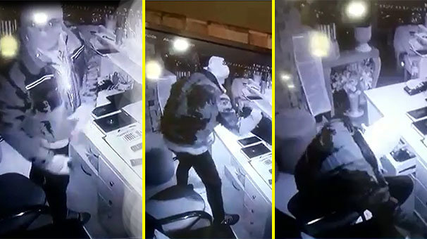 Saniye saniye görüntülendi! Pantalonunun içine sokup...