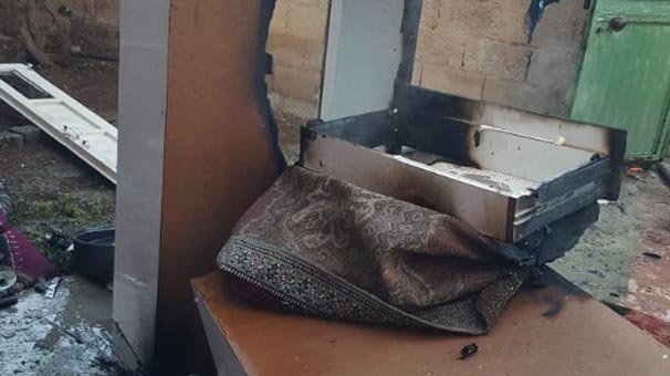 Şanlıurfa'da korku dolu anlar! Oturduğu evi ateşe verdi sonra da...